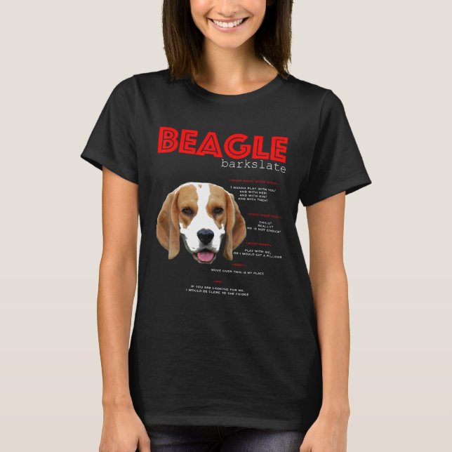 Camiseta Traduzir Beagle (Frente)
