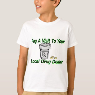 Camiseta Traficante de drogas local