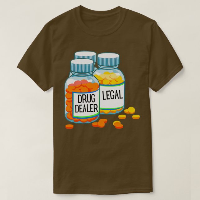 Camiseta traficante legal de drogas 34 (Frente do Design)