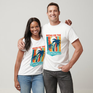 Camiseta Traga a Luz do Sol - Verão