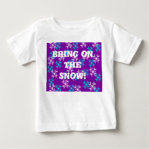 Camiseta Traga a neve