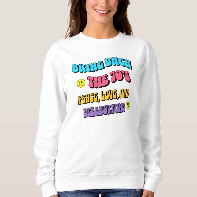 Camiseta Traga de volta os anos 70 (Frente)