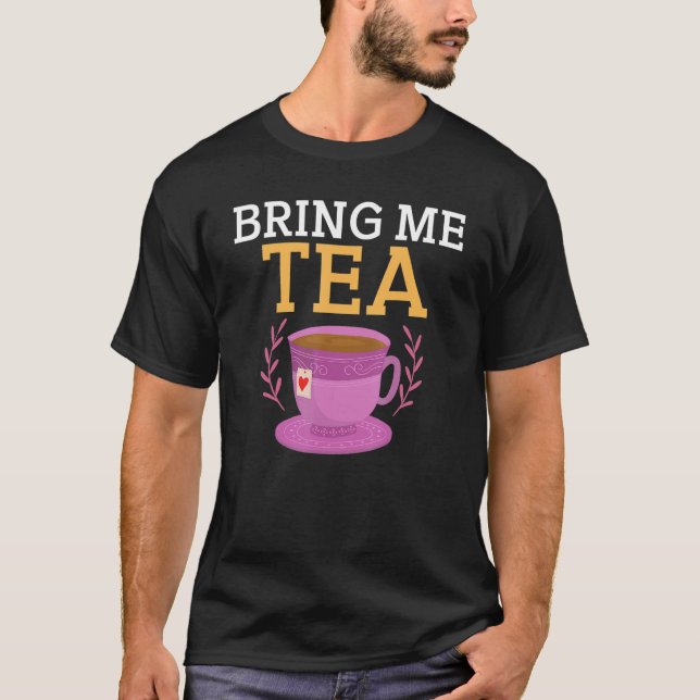 Camiseta Traga-me Chá   (Frente)