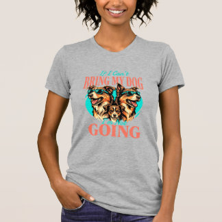 Camiseta Traga Meu Cachorro Amante de Cachorro Retro