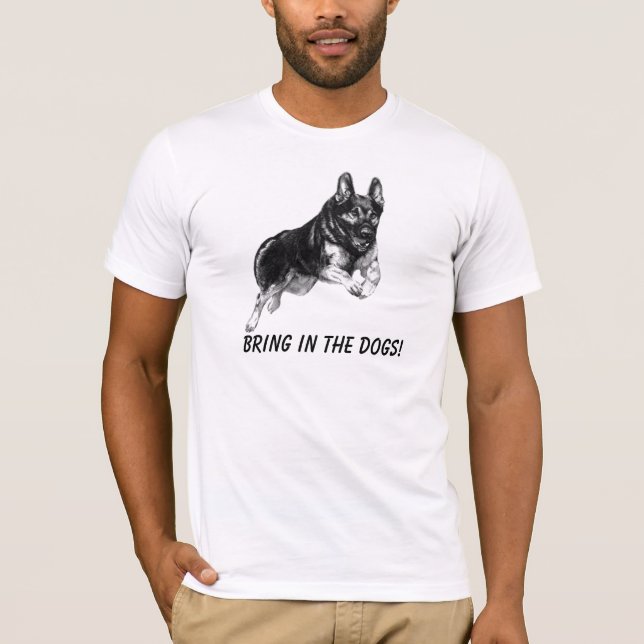 Camiseta Traga nos cães! (Frente)