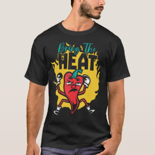 Camiseta Traga O Calor Chili Flavor Spicy Comida Chipotle S