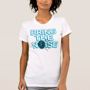 Camiseta traga o ruído
