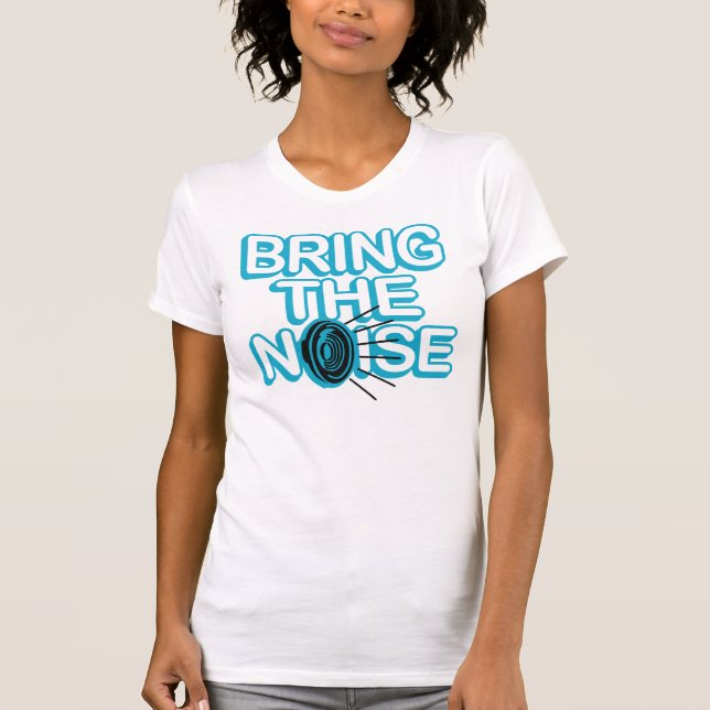 Camiseta traga o ruído (Frente)