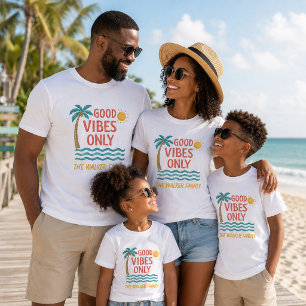 Camiseta Traga o Sol Boas Vibrações Somente Família