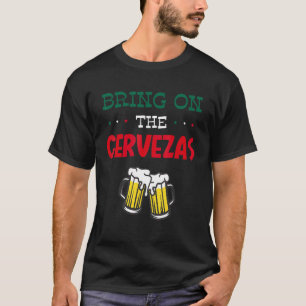 Camiseta Traga Os Cinco Cervezas De Mayo