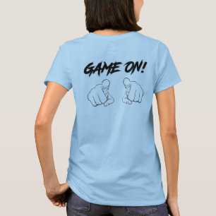 Camiseta Traga os jogos para o seu guarda-roupa... Jogue!