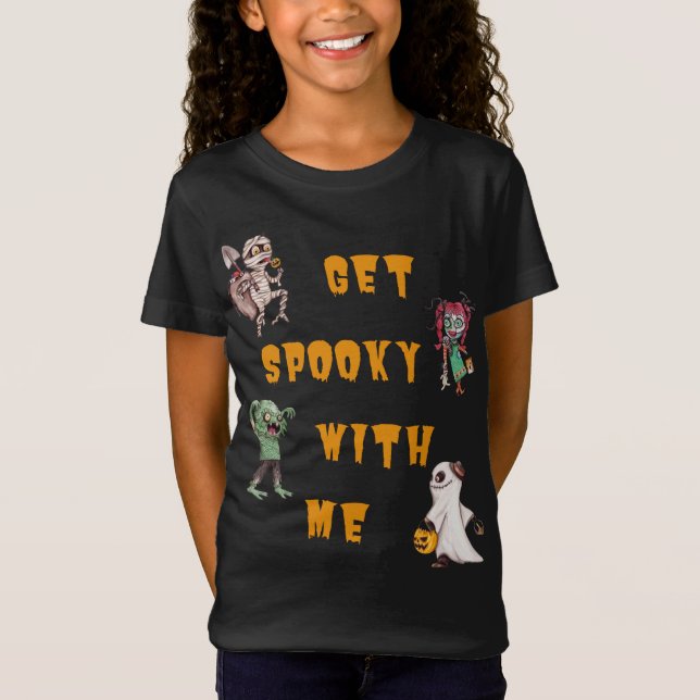 Camiseta Traga Spooky Comigo Halloween (Frente)