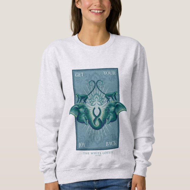Camiseta Traga Sua Alegria De Volta - O Lotus Branco (Frente)