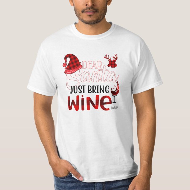 Camiseta Traga vinho (Frente)