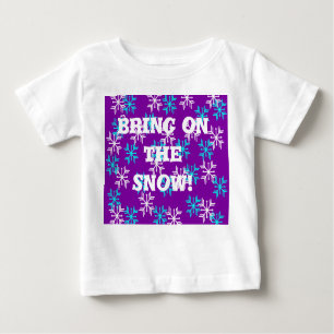 Camiseta Tragam a neve