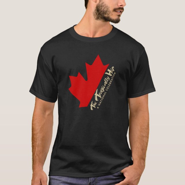 Camiseta tragicamente hip canada 2021 masjuni (Frente)
