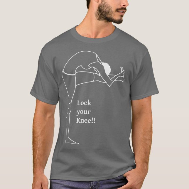 Camiseta Trague seu joelho amigos vintage (Frente)