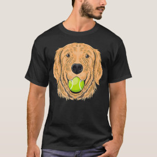 Camiseta Trai Racket de Ouro de Bola de Cão Tênis