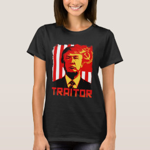 Camiseta Traidor Do Presidente Trump Anti Biden