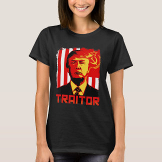 Camiseta Traidor Do Presidente Trump Anti Biden