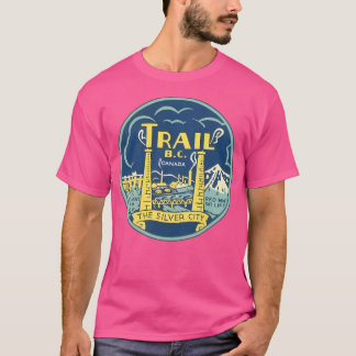 Camiseta Trail British Columbia Viagens vintage Decal