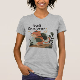Camiseta Trail Explorer Cat - Tee Exterior feminino