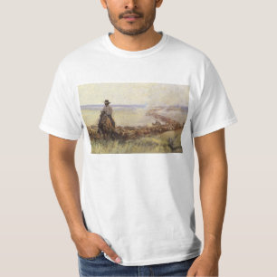 Camiseta Trail Herd to Wyoming, por WHD Koerner