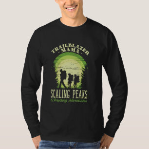 Camiseta Trailblazer Mama Escalando Picos e Adventu Inspira