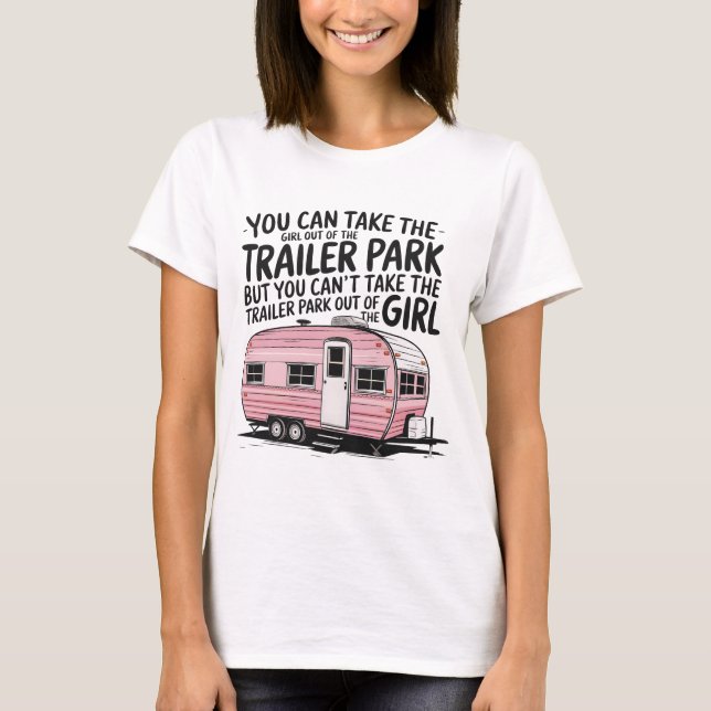 Camiseta Trailer Park Girl (Frente)