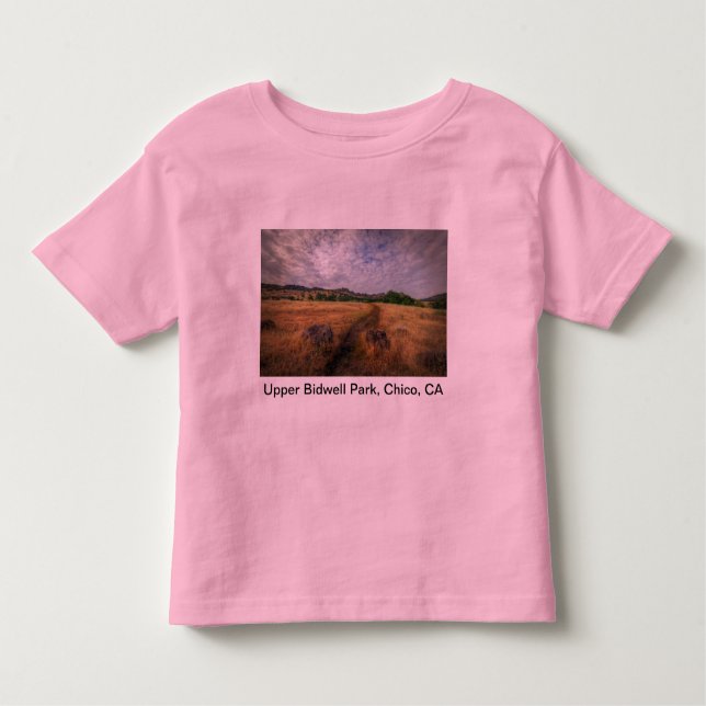Camiseta Trailhead, Upper Bidwell Park, Chico, Ca (Frente)