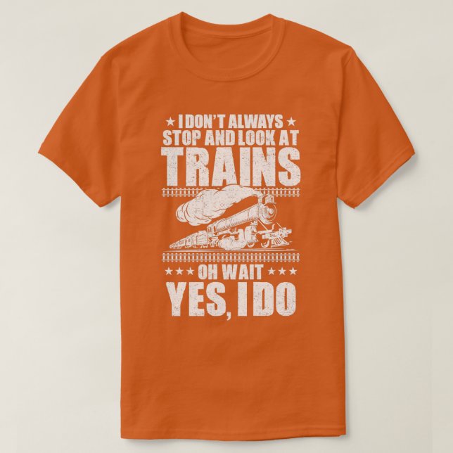 Camiseta Train Driver Railroad Engineer Locomotive Engineer (Frente do Design)