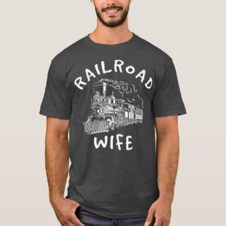 Camiseta Train Driver Wife Gift  Model Trains Railway