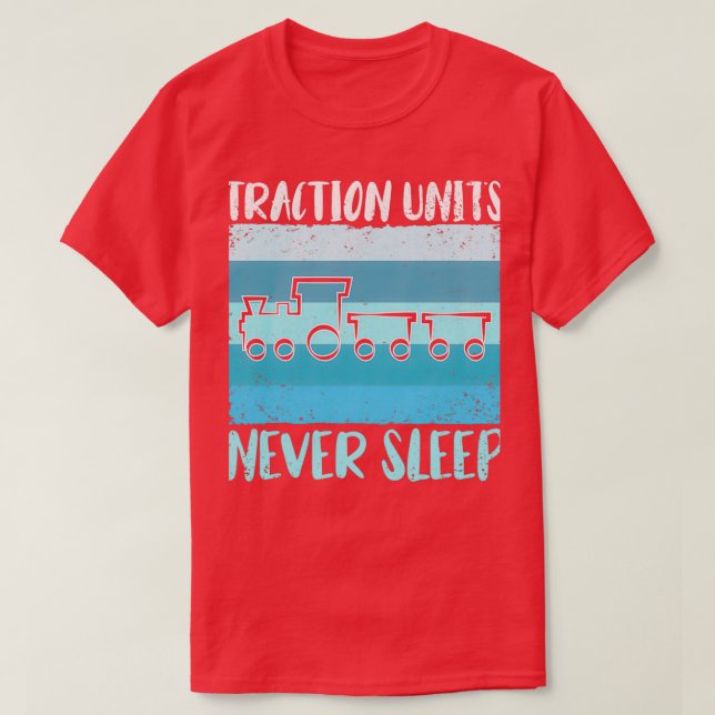 Camiseta train railroad railwayman trains train driver 29 (Frente do Design)