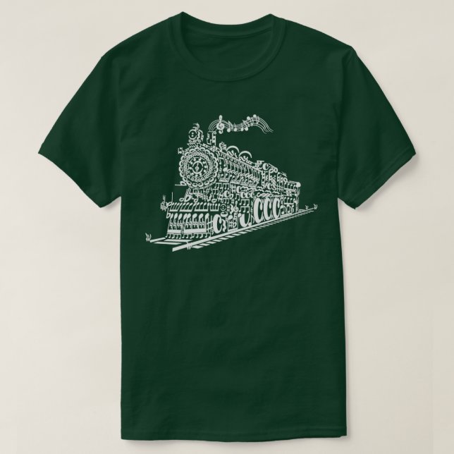 CAMISETA TRAIN SONG (Frente do Design)