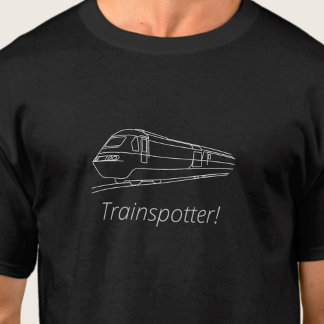 Camiseta Trainspotter HST Railfan UK Entusiasta do Ventilad