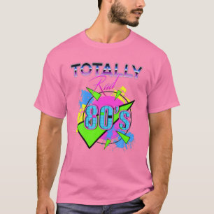 Camiseta Traje Da Década De 1980, Com Uma Vintagem Total D