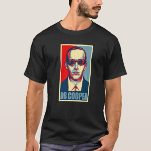 Camiseta Traje Db Cooper, Mistério Não Resolvido, Estilo Es