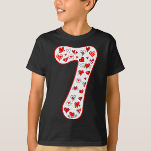 Camiseta Traje de casal número 7 Duo 67 Meme Seis Sete Vale