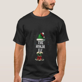 Camiseta Traje de Elfo Ninja Feminino Família Correspondent