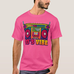 Camiseta Traje de Festa com Estética Retrô dos Anos 90