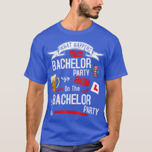 Camiseta Traje de festa de solteiro para o noivo e padrinho