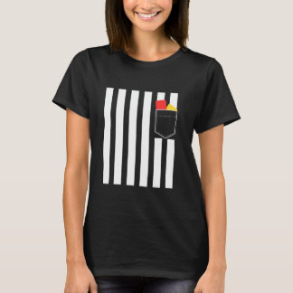 Camiseta Traje de Halloween de Fantasia de Árbitro Engraçad