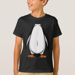 Camiseta Traje de Halloween de pinguim Engraçado Simples Fi