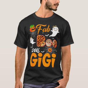 Camiseta Traje de Halloween Leopardo Fab Boo Lous Gigi Soky