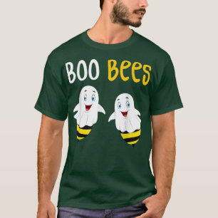 Camiseta Traje de Halloween para casais Boo Bees Engraçado
