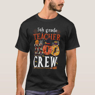 Camiseta Traje de Halloween para professor da turma Boo da