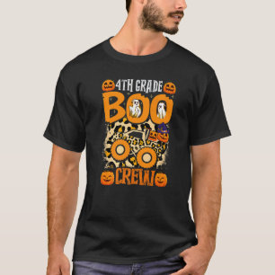 Camiseta Traje de Halloween para professor e aluno do 4º an