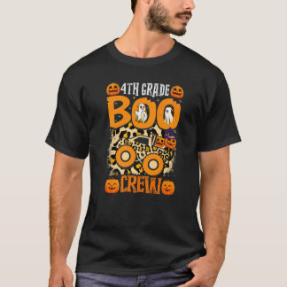Camiseta Traje de Halloween para professor e aluno do 4º an