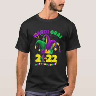 Camiseta Traje de Jester Mardi Gras 2022