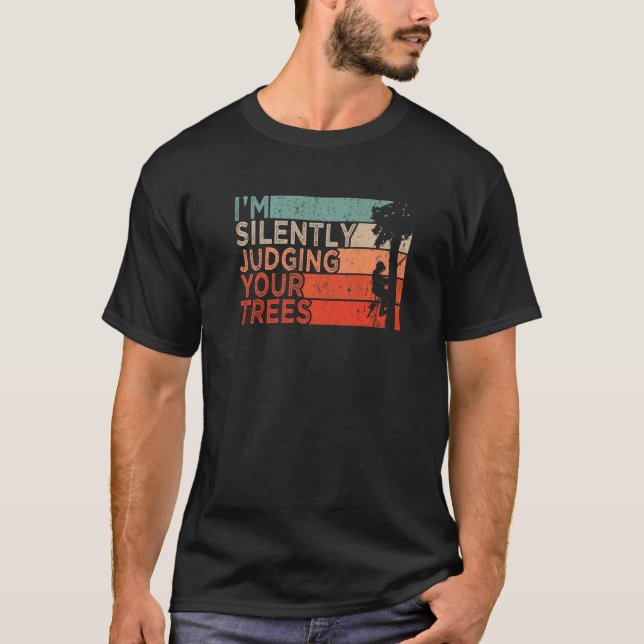 Camiseta Traje de Lendário Lenhador Estou Silenciosamente J (Frente)